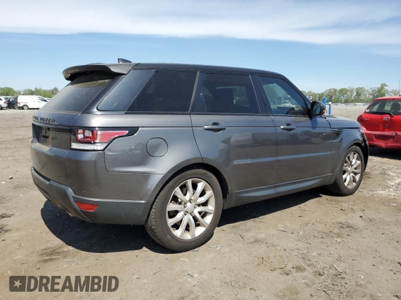 2017 Land Rover Range Rover Sport HSE z VIN SALWR2FV1HA162524, wystawiony jako Copart lot #54101265 z przebiegiem 132 454 mil mil oraz Szkoda całkowita • Salvage title. Historia ofert i sprzedaży dostępna na DreamBid. Obrazek 3.