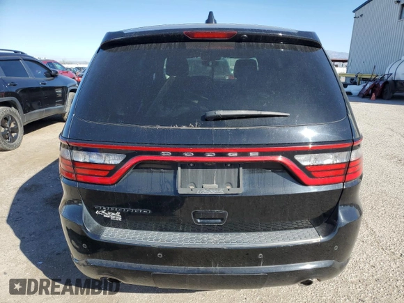 2020 Dodge Durango SXT Plus with VIN 1C4RDHAG1LC171560, listed as a Copart auction lot 44118365 with 100,842 mi miles and Salvage Title. Bid and sale history available at carsss.com. Image 6.