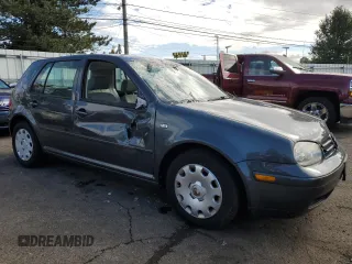 2006 Volkswagen Golf GL with VIN 9BWFL61J864009404, listed as a Copart auction lot 75228304 with 100,048 mi miles and Salvage title. Bid and sale history available at DreamBid. Image 4.