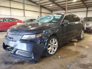 2018 Chevrolet Impala LT z VIN 2G1105S33J9131514, wystawiony jako Copart lot #54489255 z przebiegiem 132 842 mil mil oraz Szkody całkowita. Historia ofert i sprzedaży dostępna na DreamBid. Obrazek 1.