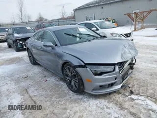 2018 Audi A7 Prestige with VIN WAU23AFC6JN089548, listed as a IAAI auction lot 41597790 with 66,716 mi miles. Bid and sale history available at carsss.com. Image 1.
