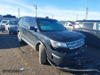 2019 Ford Explorer XLT with VIN 1FM5K7DH5KGB51334, listed as a IAAI auction lot 41436521 with 120,909 mi miles. Bid and sale history available at carsss.com. Image 1.