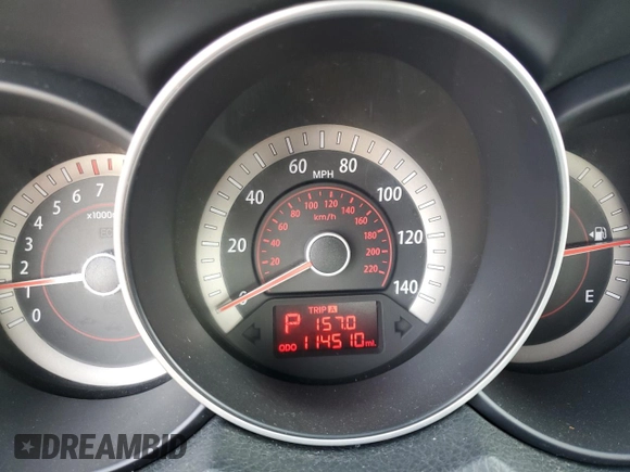 2010 Kia Forte EX z VIN KNAFU4A29A5144394, wystawiony jako Copart lot #82932164 z przebiegiem 114 510 mil mil oraz Czysty tytuł • Clean title. Historia ofert i sprzedaży dostępna na DreamBid. Obrazek 9.