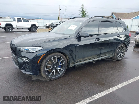 2019 BMW X7 xDrive50i z VIN 5UXCX4C58KLS35818, wystawiony jako IAAI lot #41750098 z przebiegiem 69 661 mil mil oraz . Historia ofert i sprzedaży dostępna na DreamBid. Obrazek 20.