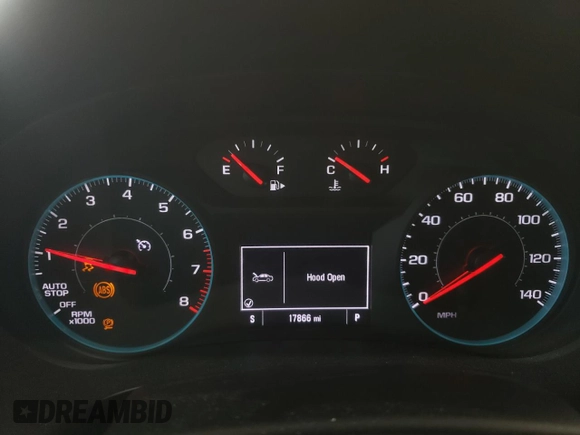2024 Chevrolet Malibu RS with VIN 1G1ZG5ST1RF141833, listed as a Copart auction lot 53456525 with 17,866 mi miles and Salvage Title. Bid and sale history available at DreamBid. Image 9.