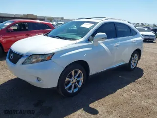 2010 Lexus RX 350 with VIN JTJZK1BA6A2405599, listed as a IAAI auction lot 41830695 with 192,080 mi miles. Bid and sale history available at carsss.com. Image 2.