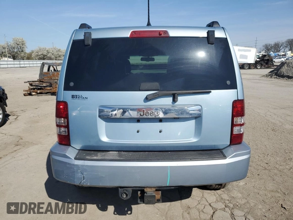 2012 Jeep Liberty Sport with VIN 1C4PJLAK7CW179474, listed as a Copart auction lot 54071285 with 130,312 mi miles and Salvage Title. Bid and sale history available at DreamBid. Image 6.