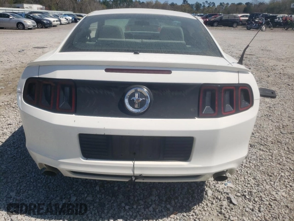 2013 Ford Mustang V6 with VIN 1ZVBP8AM2D5223442, listed as a Copart auction lot 50686485 with 113,422 mi miles and Salvage Title. Bid and sale history available at carsss.com. Image 6.