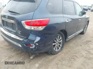 2014 Nissan Pathfinder SV with VIN 5N1AR2MM6EC684928, listed as a IAAI auction lot 42502135 with 46,029 mi miles and . Bid and sale history available at DreamBid. Image 6.