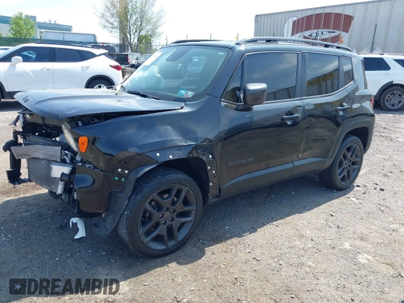 2021 Jeep Renegade Latitude with VIN ZACNJDBB5MPN33810, listed as a IAAI auction lot 42167988 with Not provided miles and . Bid and sale history available at DreamBid. Image 18.