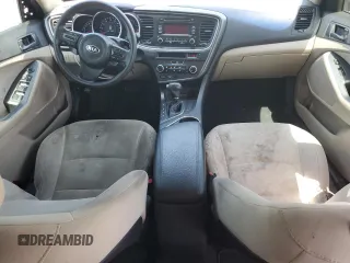 2014 Kia Optima LX with VIN 5XXGM4A75EG333628, listed as a Copart auction lot 59273445 with 81,764 mi miles and Salvage title. Bid and sale history available at DreamBid. Image 8.