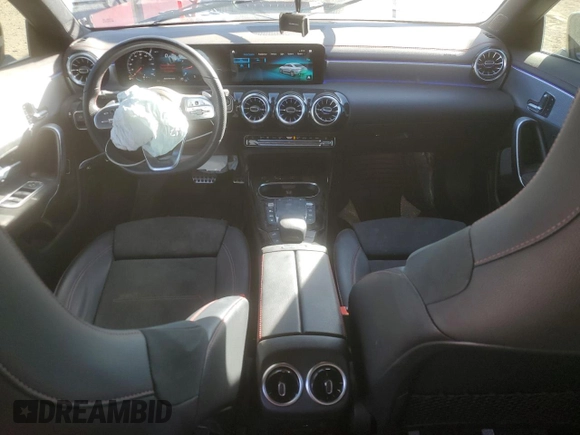2022 Mercedes-Benz CLA 35 AMG with VIN W1K5J5BB2NN216916, listed as a Copart auction lot 47867785 with 33,019 mi miles and Salvage Title. Bid and sale history available at DreamBid. Image 8.