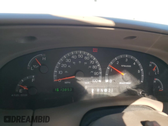 2003 Ford F-150 XL with VIN 1FTRX17W83NB78944, listed as a Copart auction lot 53235475 with 161,389 mi miles and Salvage Title. Bid and sale history available at carsss.com. Image 9.