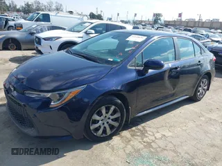 2021 Toyota Corolla LE with VIN 5YFEPMAE3MP271407, listed as a IAAI auction lot 41518631 with 44,855 mi miles and . Bid and sale history available at DreamBid. Image 2.