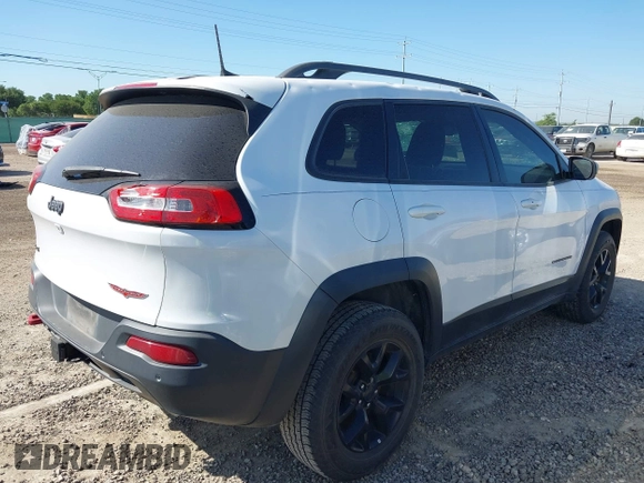2017 Jeep Cherokee Trailhawk L Plus with VIN 1C4PJMBS3HD227978, listed as a IAAI auction lot 42242791 with 76,982 mi miles and . Bid and sale history available at DreamBid. Image 4.