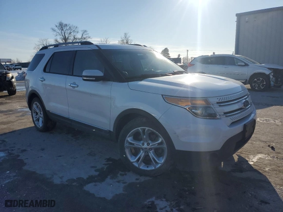 2014 Ford Explorer Limited with VIN 1FM5K8F83EGA74907, listed as a Copart auction lot 46232355 with 170,912 mi miles and Salvage Title. Bid and sale history available at carsss.com. Image 4.