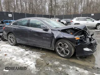 2022 Chevrolet Malibu LT with VIN 1G1ZD5ST0NF196728, listed as a Copart auction lot 42605585 with 13,925 mi miles and Salvage Title. Bid and sale history available at DreamBid. Image 4.
