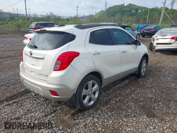 2015 Buick Encore Convenience with VIN KL4CJFSB9FB192053, listed as a IAAI auction lot 42181792 with 135,247 mi miles. Bid and sale history available at carsss.com. Image 4.