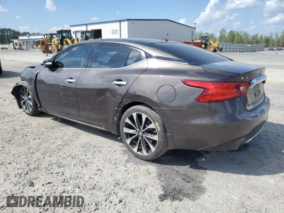 2016 Nissan Maxima SR z VIN 1N4AA6APXGC439401, wystawiony jako Copart lot #52011535 z przebiegiem 132 267 mil mil oraz Szkoda całkowita • Salvage title. Historia ofert i sprzedaży dostępna na DreamBid. Obrazek 2.