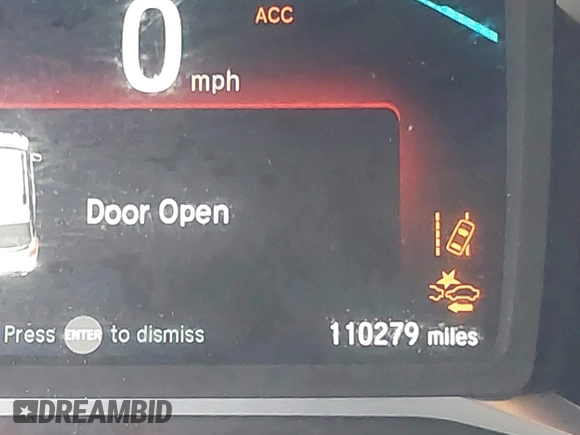 2020 Honda Pilot EX-L with VIN 5FNYF6H57LB059332, listed as a IAAI auction lot 42614422 with 110,279 mi miles and . Bid and sale history available at DreamBid. Image 15.