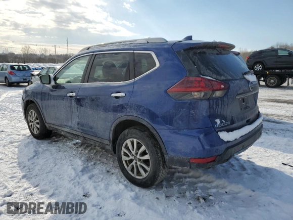 2020 Nissan Rogue SL with VIN 5N1AT2MV4LC795212, listed as a Copart auction lot 88966145 with 69,689 mi miles and Salvage Title. Bid and sale history available at DreamBid. Image 2.