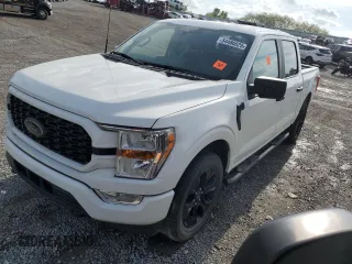 2022 Ford F-150 XL with VIN 1FTEW1EP7NFA64850, listed as a Copart auction lot 54486625 with 46,303 mi miles and Salvage title. Bid and sale history available at DreamBid. Image 1.