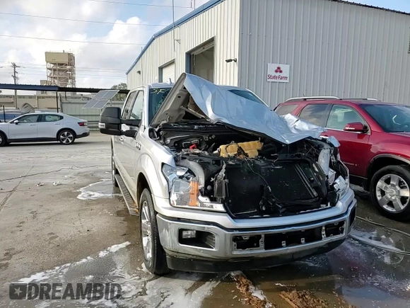 2018 Ford F-150 XL with VIN 1FTEW1CG8JFA88135, listed as a Copart auction lot 43628145 with 91,703 mi miles and Salvage Title. Bid and sale history available at carsss.com. Image 13.