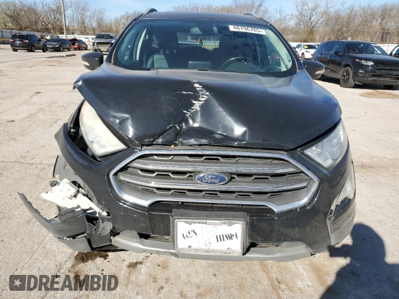 2018 Ford EcoSport Titanium z VIN MAJ3P1VEXJC212722, wystawiony jako Copart lot #48796765 z przebiegiem 119 452 mil mil oraz Szkoda całkowita • Salvage title. Historia ofert i sprzedaży dostępna na DreamBid. Obrazek 5.