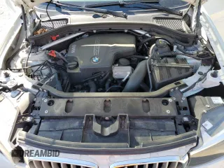 2017 BMW X3 sDrive28i with VIN 5UXWZ7C50H0U45400, listed as a Copart auction lot 53637115 with 86,555 mi miles and Salvage Title. Bid and sale history available at DreamBid. Image 12.