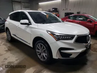 2021 Acura RDX w/Technology Package with VIN 5J8TC2H52ML042353, listed as a Copart auction lot 43993304 with 13,880 mi miles. Bid and sale history available at carsss.com. Image 4.