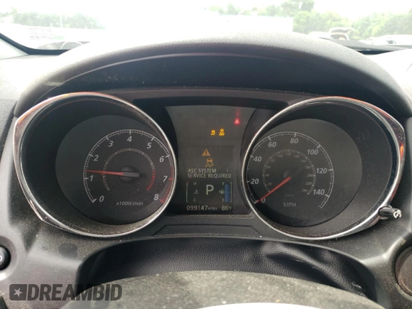 2020 Mitsubishi Outlander ES with VIN JA4AP3AU4LU021461, listed as a Copart auction lot 60863715 with 99,147 mi miles and Salvage title. Bid and sale history available at DreamBid. Image 9.