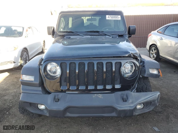 2018 Jeep Wrangler Unlimited Sport S with VIN 1C4HJXDG8JW284217, listed as a Copart auction lot 47500065 with 78,833 mi miles and Salvage Title. Bid and sale history available at carsss.com. Image 5.