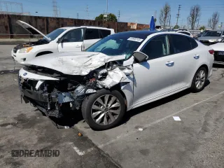 2016 Kia Optima EX with VIN 5XXGU4L33GG090432, listed as a Copart auction lot 49896145 with 103,430 mi miles and Salvage Title. Bid and sale history available at carsss.com. Image 1.