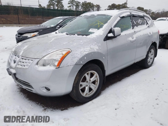 2009 Nissan Rogue SL with VIN JN8AS58V69W431128, listed as a IAAI auction lot 41517774 with Not Provided miles. Bid and sale history available at carsss.com. Image 2.