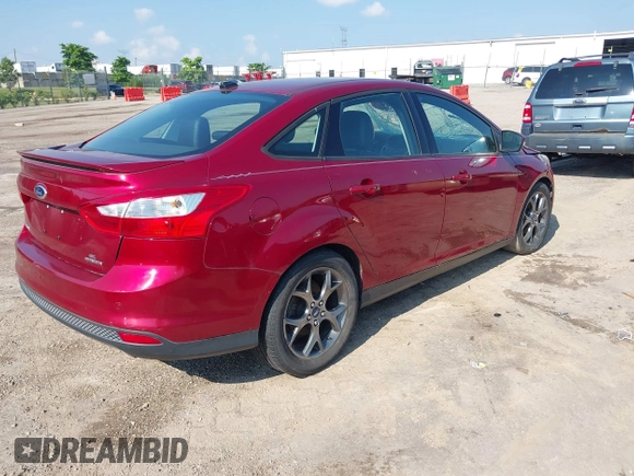 2013 Ford Focus SE with VIN 1FADP3F23DL383806, listed as a IAAI auction lot 42737374 with 136,067 mi miles and . Bid and sale history available at DreamBid. Image 4.