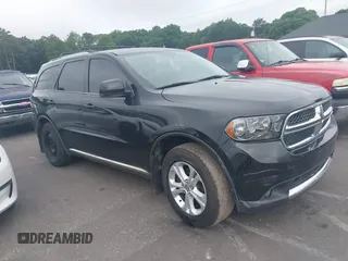 2012 Dodge Durango SXT with VIN 1C4RDJAG4CC314444, listed as a IAAI auction lot 42535630 with 205,494 mi miles and . Bid and sale history available at DreamBid. Image 1.