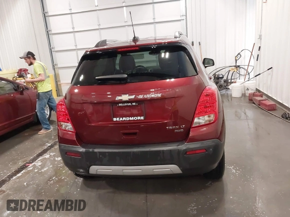 2016 Chevrolet Trax LT with VIN 3GNCJPSB4GL275165, listed as a IAAI auction lot 41883722 with 76,592 mi miles. Bid and sale history available at carsss.com. Image 16.