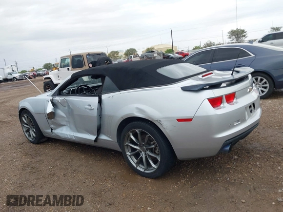2011 Chevrolet Camaro 1LT with VIN 2G1FB3DD7B9169632, listed as a IAAI auction lot 41869902 with 169,619 mi miles and . Bid and sale history available at DreamBid. Image 14.