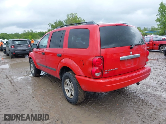 2006 Dodge Durango SLT with VIN 1D4HB48N06F135461, listed as a IAAI auction lot 42330637 with 157,205 mi miles and . Bid and sale history available at DreamBid. Image 3.
