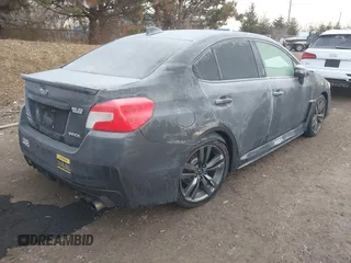 2016 Subaru WRX Limited with VIN JF1VA1N61G8835127, listed as a IAAI auction lot 41450504 with 106,534 mi miles. Bid and sale history available at carsss.com. Image 4.