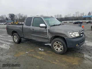 2006 Toyota Tundra SR5 with VIN 5TBRU34106S457714, listed as a Copart auction lot 86374024 with 308,403 mi miles and Salvage Title. Bid and sale history available at carsss.com. Image 4.