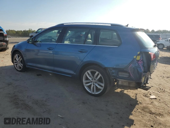 2017 Volkswagen Golf SportWagen S with VIN 3VWC17AU1HM543092, listed as a Copart auction lot 73727304 with 78,654 mi miles and Salvage Title. Bid and sale history available at carsss.com. Image 2.
