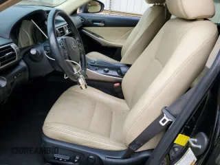 2015 Lexus IS 250 with VIN JTHBF1D2XF5057308, listed as a Copart auction lot 50145615 with 192,719 mi miles and Salvage title. Bid and sale history available at DreamBid. Image 7.