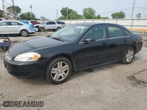 2014 Chevrolet Impala LT with VIN 2G1WB5E39E1125796, listed as a Copart auction lot 58915085 with 131,832 mi miles and Salvage title. Bid and sale history available at DreamBid. Image 1.