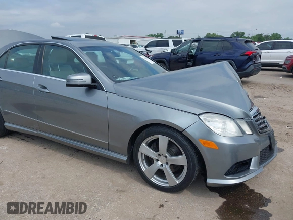 2011 Mercedes-Benz E-Class E 350 Luxury with VIN WDDHF5GB9BA382151, listed as a IAAI auction lot 42045643 with 120,535 mi miles. Bid and sale history available at carsss.com. Image 1.