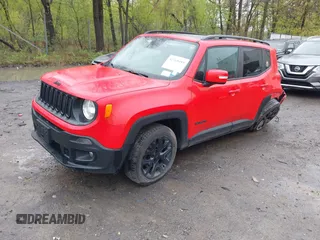 2017 Jeep Renegade Latitude z VIN ZACCJBBB9HPF61937, wystawiony jako IAAI lot #42168485 z przebiegiem 103 459 mil mil oraz . Historia ofert i sprzedaży dostępna na DreamBid. Obrazek 2.