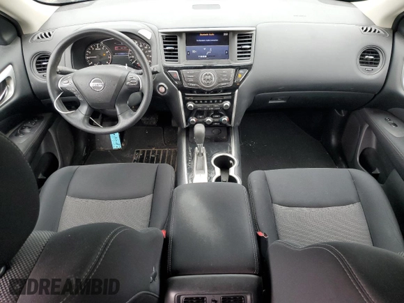 2017 Nissan Pathfinder SV with VIN 5N1DR2MN0HC668833, listed as a Copart auction lot 53475295 with 102,111 mi miles and Salvage title. Bid and sale history available at DreamBid. Image 8.