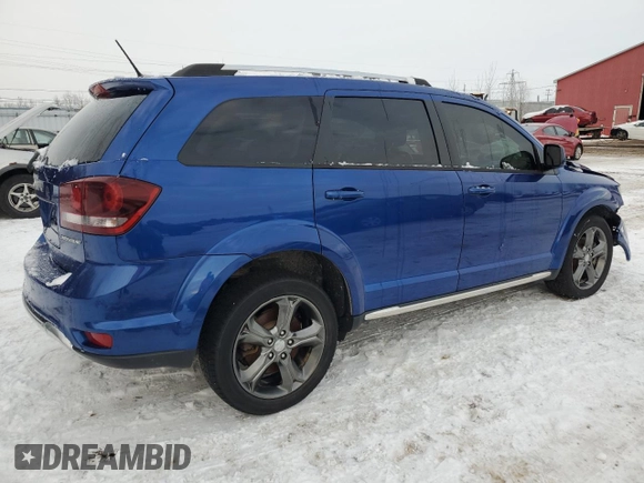 2015 Dodge Journey Crossroad with VIN 3C4PDDGG0FT655316, listed as a Copart auction lot 88563295 with 116,124 mi miles and Clean Title. Bid and sale history available at carsss.com. Image 3.