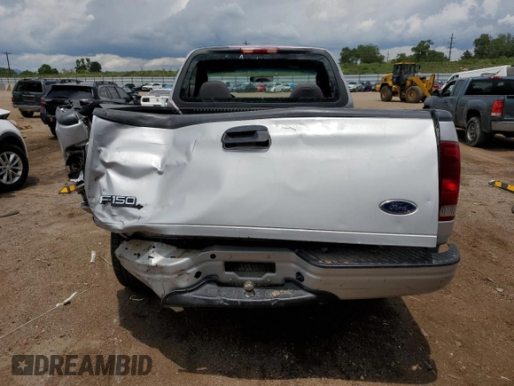 2002 Ford F-150 XL with VIN 1FTRF17242NB04340, listed as a Copart auction lot 58119345 with 218,734 mi miles and Non repairable. Bid and sale history available at DreamBid. Image 6.
