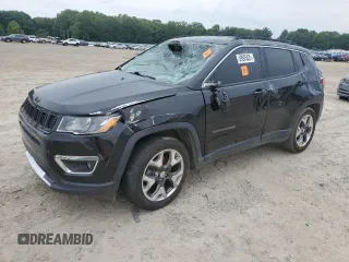 2021 Jeep Compass Limited with VIN 3C4NJCCB0MT572227, listed as a Copart auction lot 59085825 with Not provided miles and Salvage title. Bid and sale history available at DreamBid. Image 1.